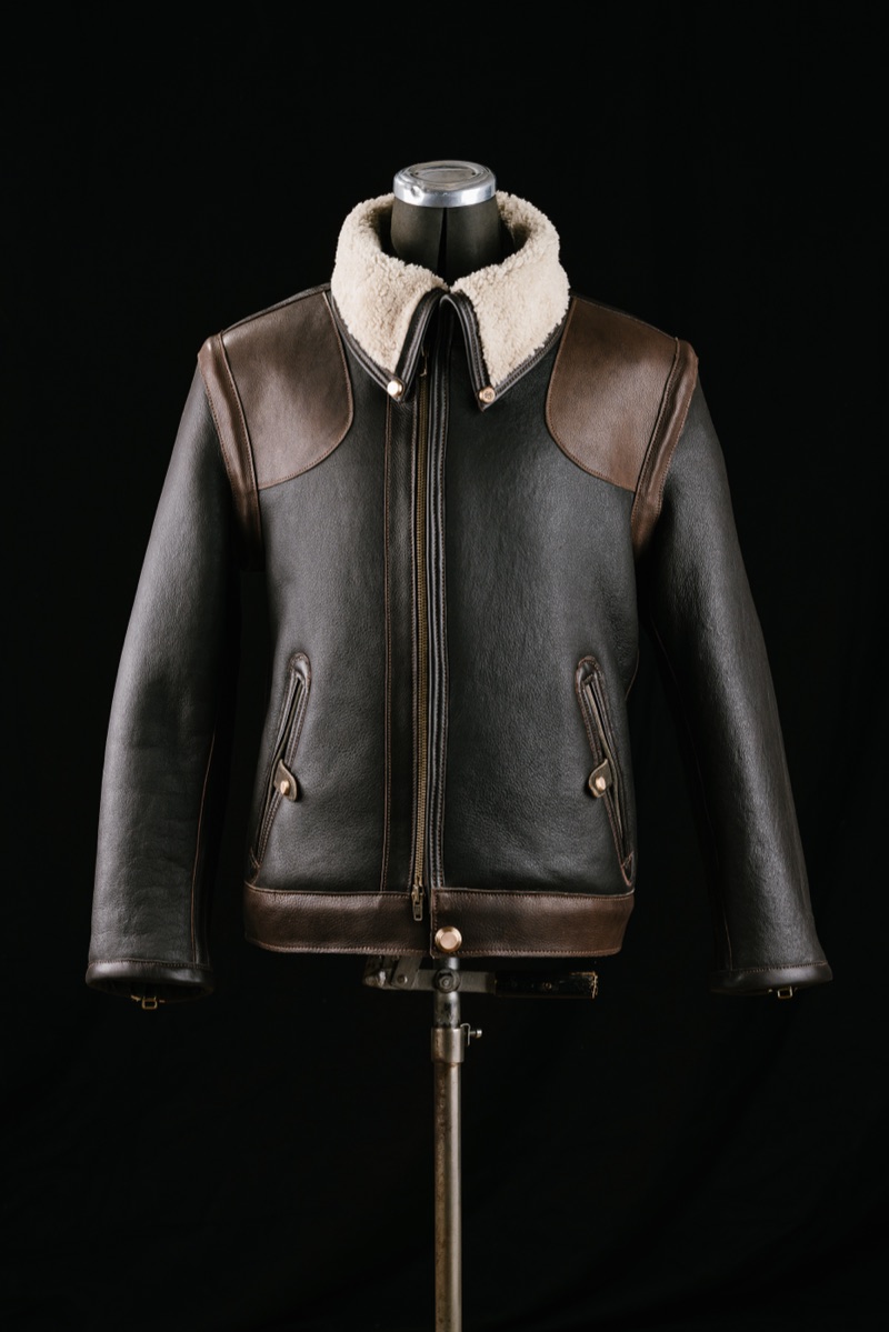 Fliegerjacke, Herren, Schladminger Loden, Hirschnappa, Sterling Silber 925/000 — Jacken