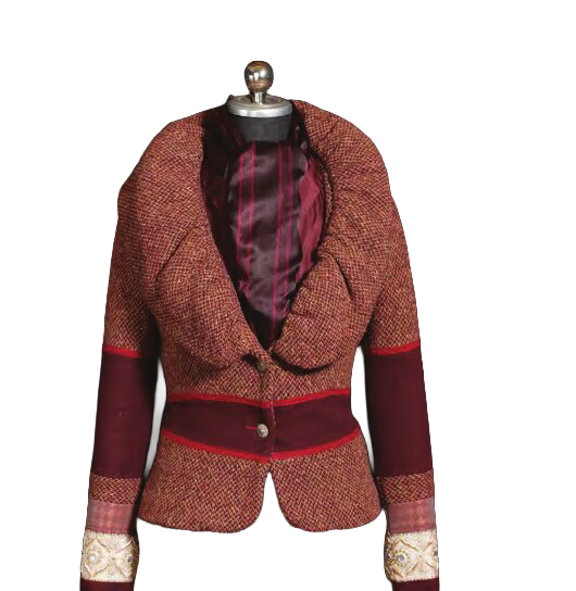 Jacke — Bouclé, Loden, Brokat, Spitze — Jacken